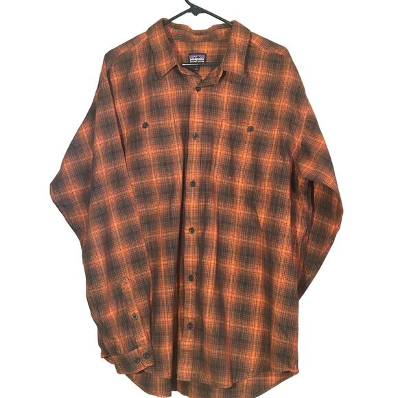Patagonia Other - Men's Patagonia Organic Cotton Long Sleeve Plaid Shirt Size XL